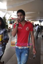 Siddharth Mallya snapped at Mumbai airport on 23rs May 2011.JPG